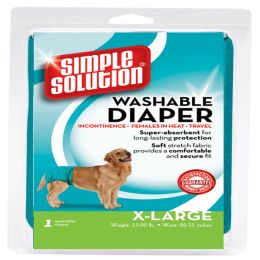 Simple Solution Washable Diaper Blue; 1ea-XL