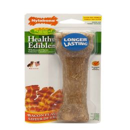 Nylabone Healthy Edibles All Natural Long Lasting Bacon Flavor Chew Treats 1 Count; 1ea-Souper 50 lb