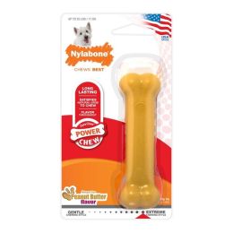 Nylabone Power Chew Flavored Durable Chew Toy for Dogs Peanut Butter; 1ea-SMall-Regular 1 ct