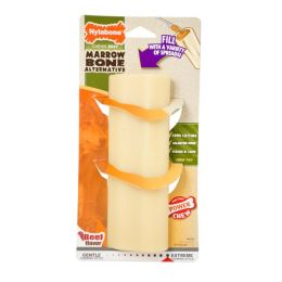 Nylabone Dura Chew Giant Marrow Bone Alternative Beef Flavor Dog Chew Toy Fillable Marrow; Beef; 1ea-Large-Giant 1 ct