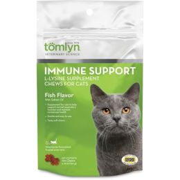 Tomlyn L-Lysine Cat Immune Support Chews 2.65 oz 30 Count