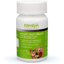 Tomlyn Urinary Tract Health Chewable Tablets for Cats and Dogs 30 Count