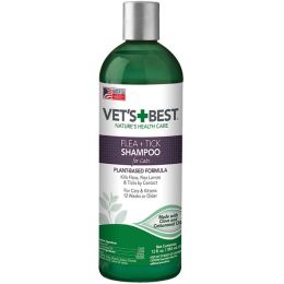 Vets Best Flea and Tick Shampoo for Cats 12 Fl. oz