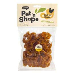 Pet N Shape Chik N Rings Dog Treat 8 Oz