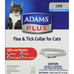 Adams Plus Flea and Tick Collar for Cats 1 pack