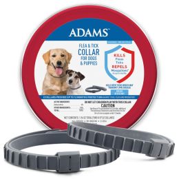 Adams Flea & Tick Collar for Dogs & Puppies 2 Pack