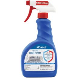 Adams Flea and Tick Home Spray; For Indoor Use 24 Ounces