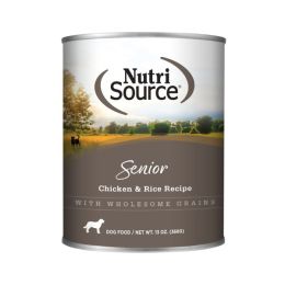 Nutrisource Dog Senior Chicken & Rice 13Oz