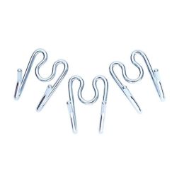 Titan Extra Links for Prong Training Dog Collar Chrome 2 mm Fine 3 Pack