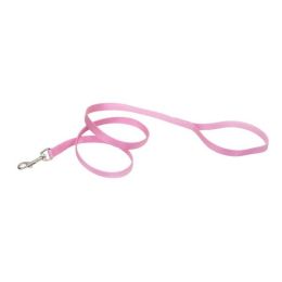 Coastal Single-Ply Nylon Dog Leash Pink Bright 5-8 in x 6 ft