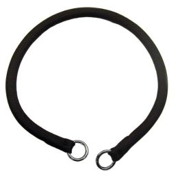 Coastal Round Nylon Training Dog Collar Black 3-8 in x 16 in