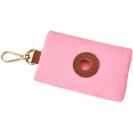 Fashion Pet Cosmo Waste Bag Holder Pink 4 in