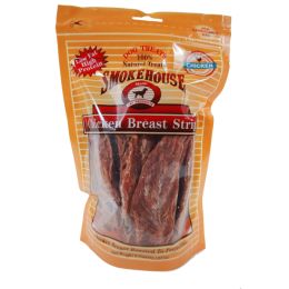 Smokehouse Chicken Breast Strips Dog Treat 8 oz