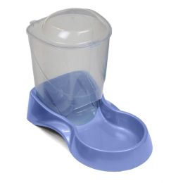 Van Ness Plastics Auto Feeder Blue; Clear Small