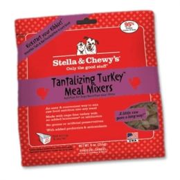 Stella and Chewys Freeze Dried Dog Food Mixers Turkey 18Oz