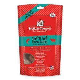 Stella and Chewys Dog Freeze-Dried Surf and Turf Patties 5.5Oz