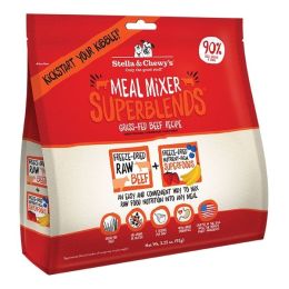 Stella and Chewys Dog Freeze-Dried Superblends Mixer Beef 3.25Oz