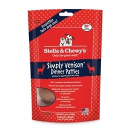 Stella and Chewys Dog Freeze-Dried Venison Blend Patties 14Oz