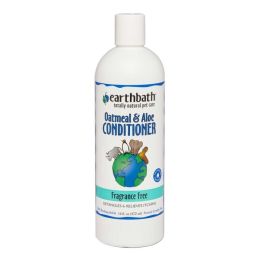 Earthbath Oatmeal and Aloe Conditioner; Fragrance Free 16oz