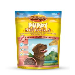 Zukes Puppy Naturals Grain Free Salmon and Chickpea Dog Treats 5 Oz