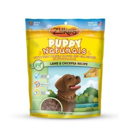 Zukes Puppy Naturals Lamb and Chickpea Recipe Dog Treats 5 Oz