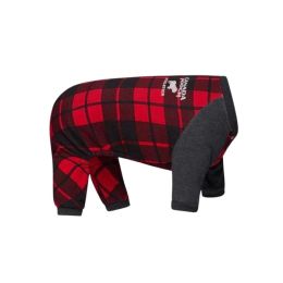 Canada Pooch Dog Frosty Sweatsuit Plaid 20