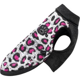 Canada Pooch Dog North Knit 2.0 Pink Leopard 10