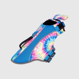 Canada Pooch Dog Wave Rider Life Vest Tie Dye Small