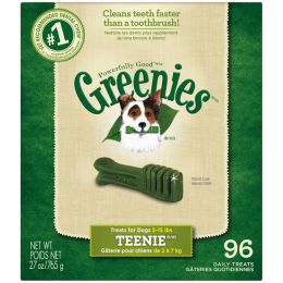 Greenies Original Dog Dental Treat 27 oz 96 Count Teenie