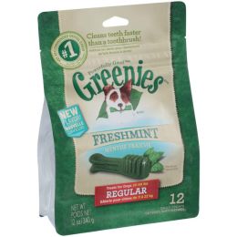 Greenies Fresh Dog Dental Treat 27 oz 12 Count Regular