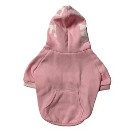 Fashion Pet Cosmo Woof Hoodie Pink Medium