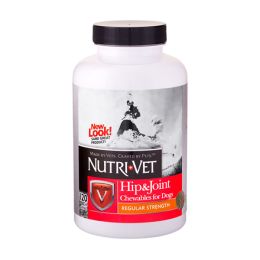 Nutri-Vet Hip and Joint Early Care Liver Chewables 120 Tablets