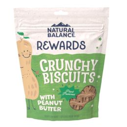 Natural Balance Pet Foods Rewards Crunchy Biscuits Dog Treats Peanut Butter 1ea-14 oz