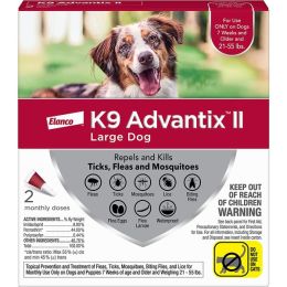 K9 Advantix II Dog Large Red 2-Pack