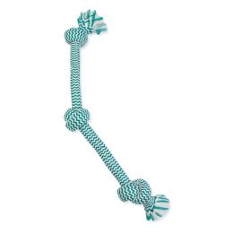 Mammoth Pet Products EXTRA FRESH 3 Knot Tug Toy 3 Knots Multi-Color 25 in Large