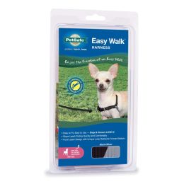 PetSafe Easy Walk Dog Harness Black/Silver, 1ea/Petite