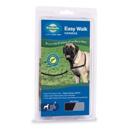 PetSafe Easy Walk Dog Harness Black/Silver, 1ea/XL