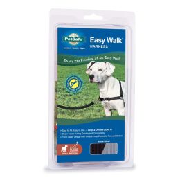 PetSafe Easy Walk Dog Harness Black/Silver, 1ea/SM/MD