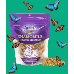 Sweet Meadow Farm Chamomile Healthy Herb Small Animal Treat 1ea-1.5 oz