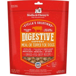 Stella and Chewys Dog Solutions Digestive Support Beef 4.25Oz