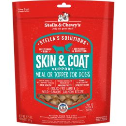 Stella and Chewys Dog Solutions Skin and Coat Support Lamb and Salmon 4.25Oz