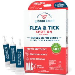 Wondercide Flea and Tick Spot On for Dogs-Small-Peppermint