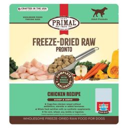 Primal Dog Freeze-Dried Pronto Chicken 7oz.