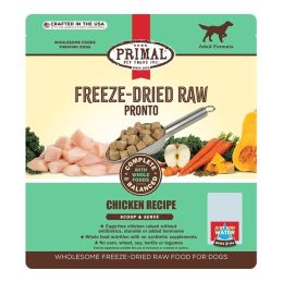 Primal Dog Freeze-Dried Pronto Chicken 25oz.