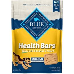 Blue Buffalo Health Bar Banana Yogurt 16oz.