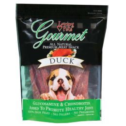 Loving Pets Gourmet Duck Filet Strips Dog Treats 6 oz