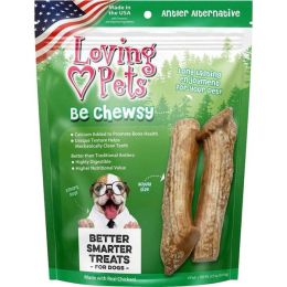 Loving Pets Be Chewsy Antler Dog Treat 1ea-6 pk