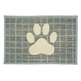 Loving Pets Bella Fashion Mats Paw Plaid 1ea-One Size