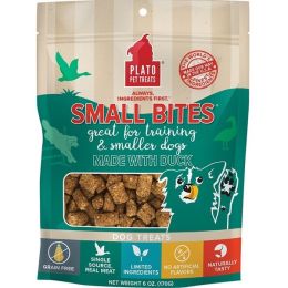 Plato Dog Small Bites Grain Free Duck 6Oz