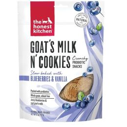 The Honest Kitchen Dog Goats Milk N Cookies Blueberry 8oz.